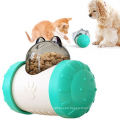 Amazon Hot Sell Pet Tumbler Treat Ball Interactive Leakage Food Ball Interactive Chew Toy Slow Food Ball